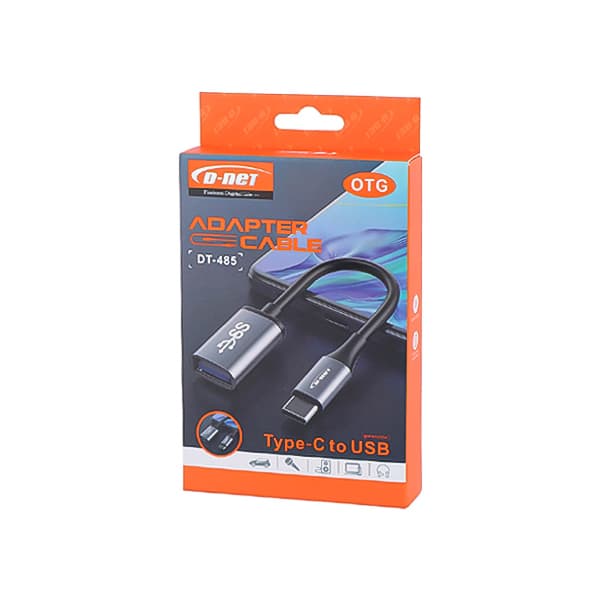 تبدیل کابلی OTG Type-C دی-نت — تصویر ۲