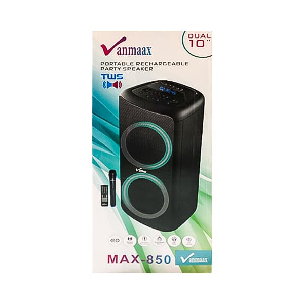 اسپیکر پرتابل وان مکس مدل MAX-850 — تصویر ۲