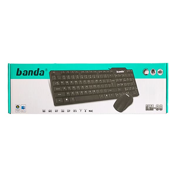 کیبورد و ماوس banda مدل KM-88 — تصویر ۲