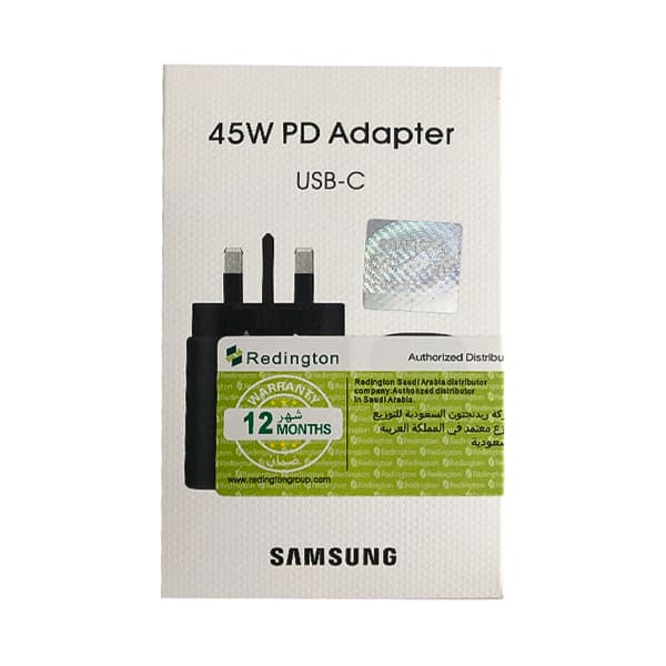 شارژر دیواری 45 وات PD 3PIN سامسونگ — تصویر ۲