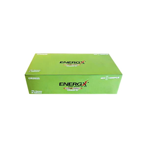 باتری سکه ای پنج عددی ENERGX مدل CR2025 — تصویر ۲