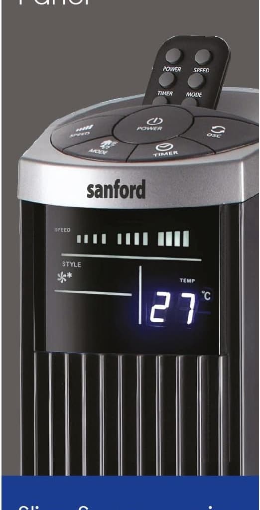 پنکه برجی سانفورد مدل Sanford Tower Fan SF6700TRF — تصویر ۴