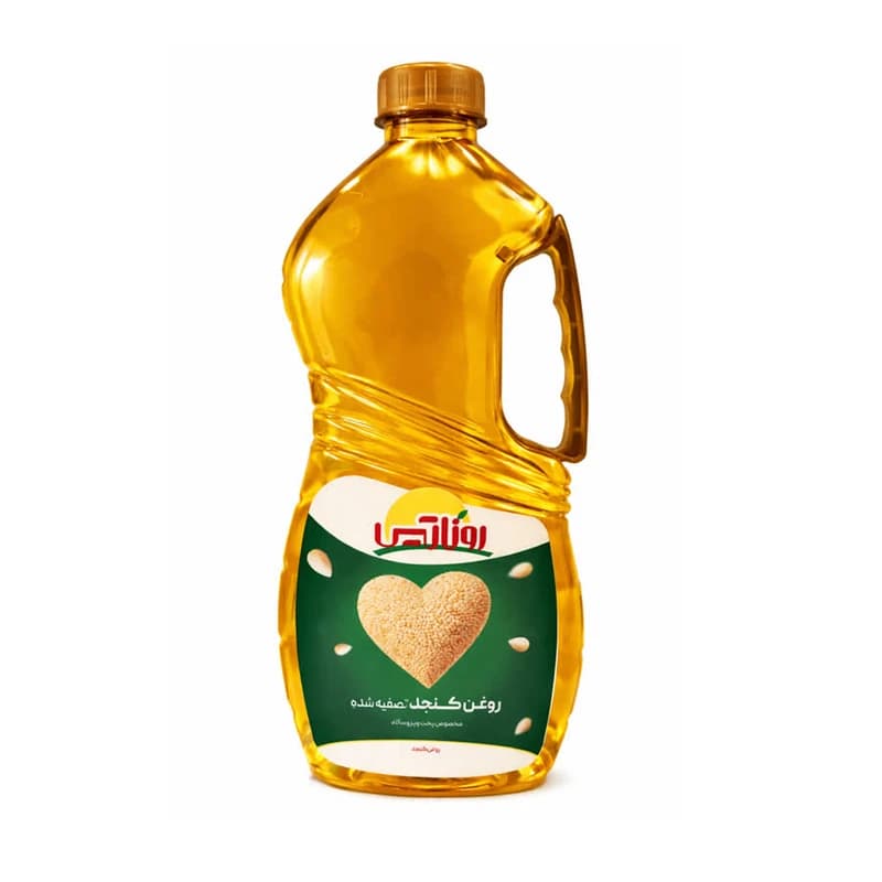 روغن کنجد تصفیه شده روناتیس بدون بو بدون پالم 1 لیتر