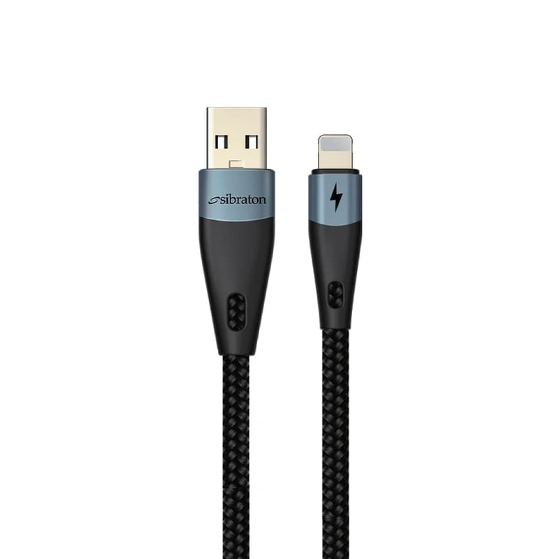 کابل تبدیل USB به Lightining سیبراتون مدل S665i طول 1 متر — تصویر ۵
