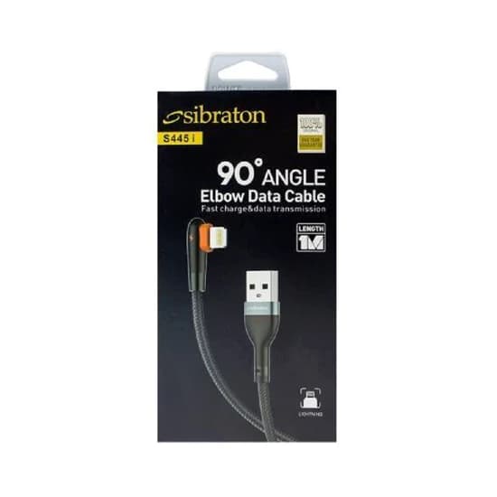 کابل تبدیل USB به Lightining سیبراتون مدل S445i طول 1 متر