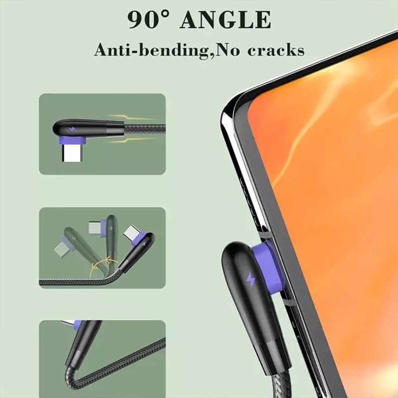 کابل تبدیل USB به Lightining سیبراتون مدل S445i طول 1 متر — تصویر ۴