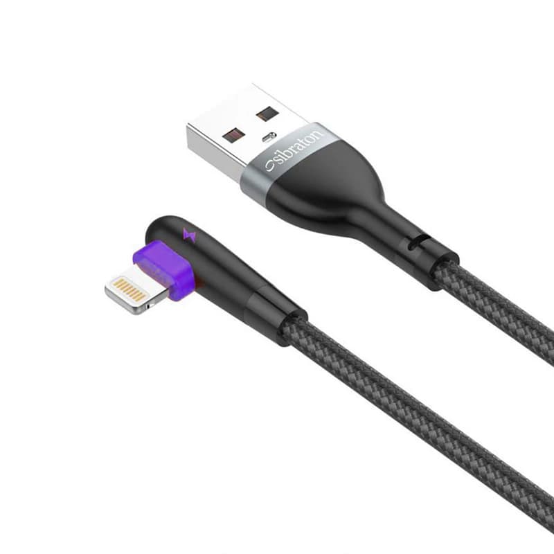 کابل تبدیل USB به Lightining سیبراتون مدل S445i طول 1 متر — تصویر ۳