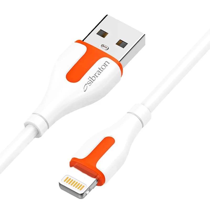کابل تبدیل USB به Lightining سیبراتون مدل S405i طول 1 متر