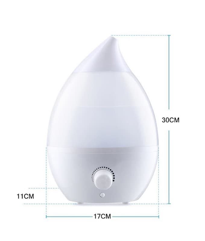 بخور سرد اشکی 2.6 لیتری هومیدیفر Humidifier — تصویر ۳