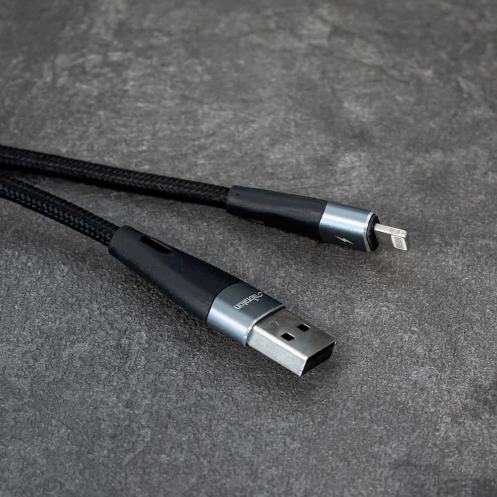 کابل تبدیل USB به Lightining سیبراتون S232I طول 1.1 متر — تصویر ۲
