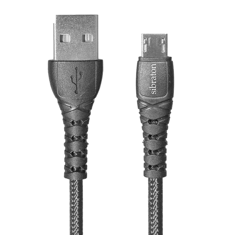 کابل تبدیل USB به microUSB سیبراتون مدل S231A طول 1.1 متر — تصویر ۲