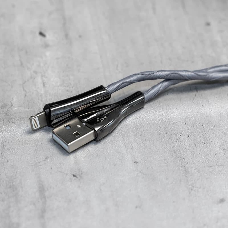 کابل تبدیل USB به Lightining کینگ استار مدل +K28 i طول 1 متر — تصویر ۳