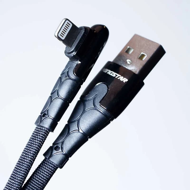 کابل تبدیل USB به لایتنینگ کینگ استار مدل K46i طول 1 متر — تصویر ۴