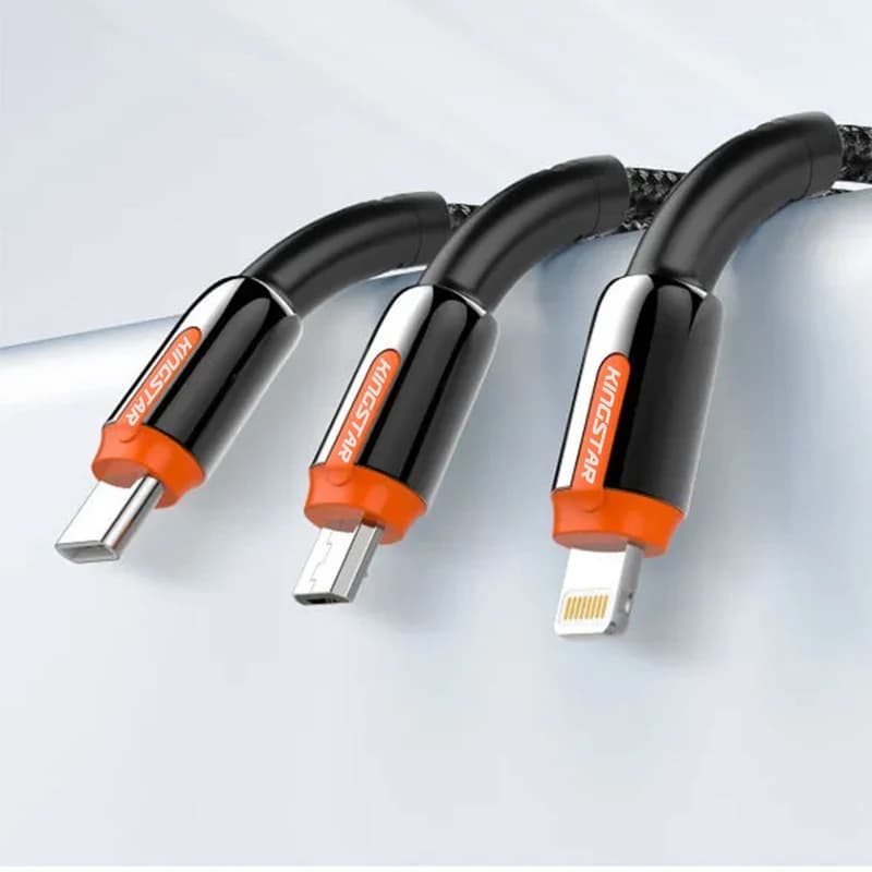 کابل تبدیل USB به USB-C کینگ استار مدل K35C طول 1 متر — تصویر ۲