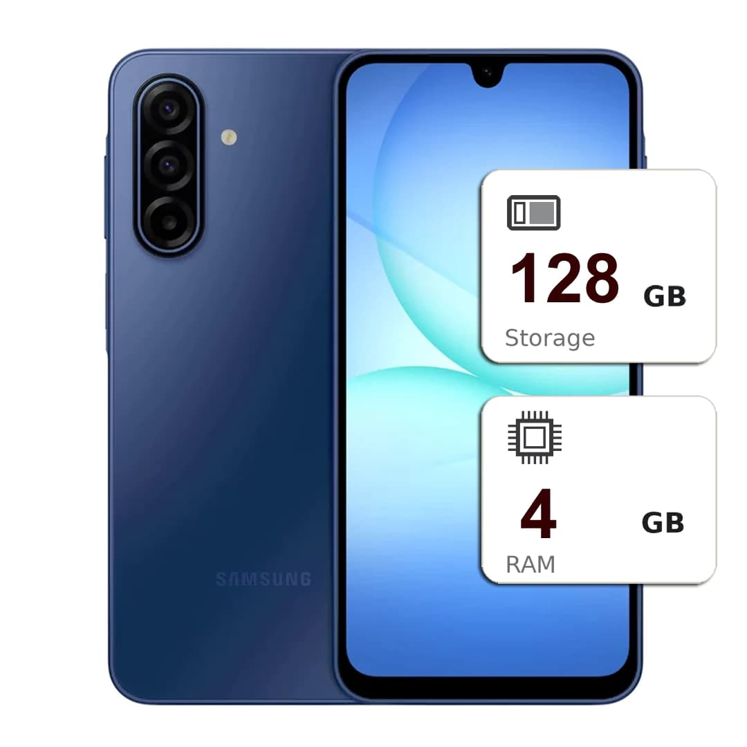 موبایل سامسونگ مدل Galaxy A17 4G ظرفیت 128 رم 4 گیگابایت