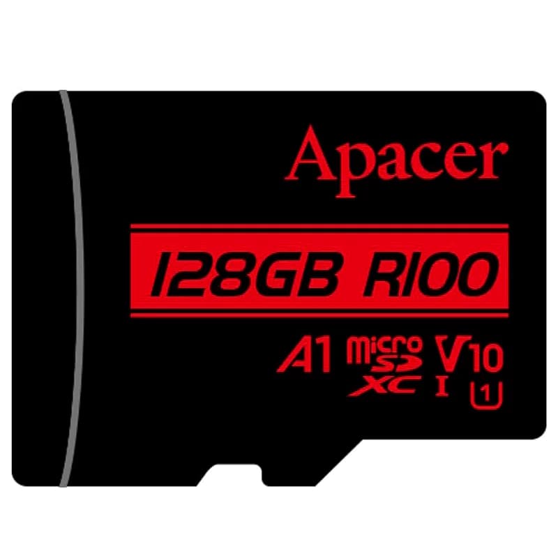 کارت حافظه اپیسر مدل Apacer R100 microSDXC UHS-I U1 سرعت 100MBps ظرفیت 128 گیگابایت بدون خشاب — تصویر ۲