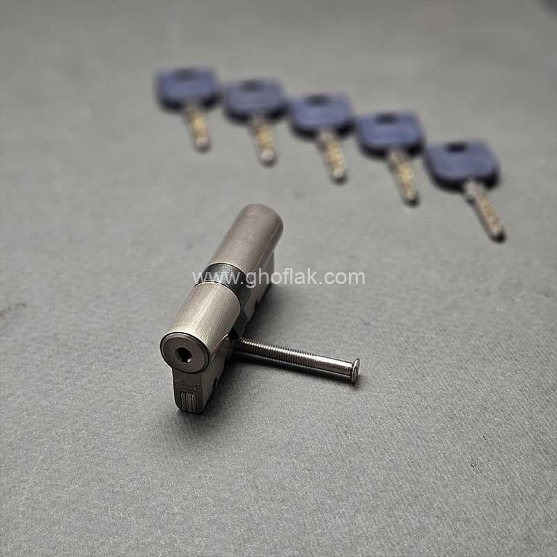 سیلندر درب چوبی و ضد سرقت آپارتمان x18 کلید تفنگی — تصویر ۴
