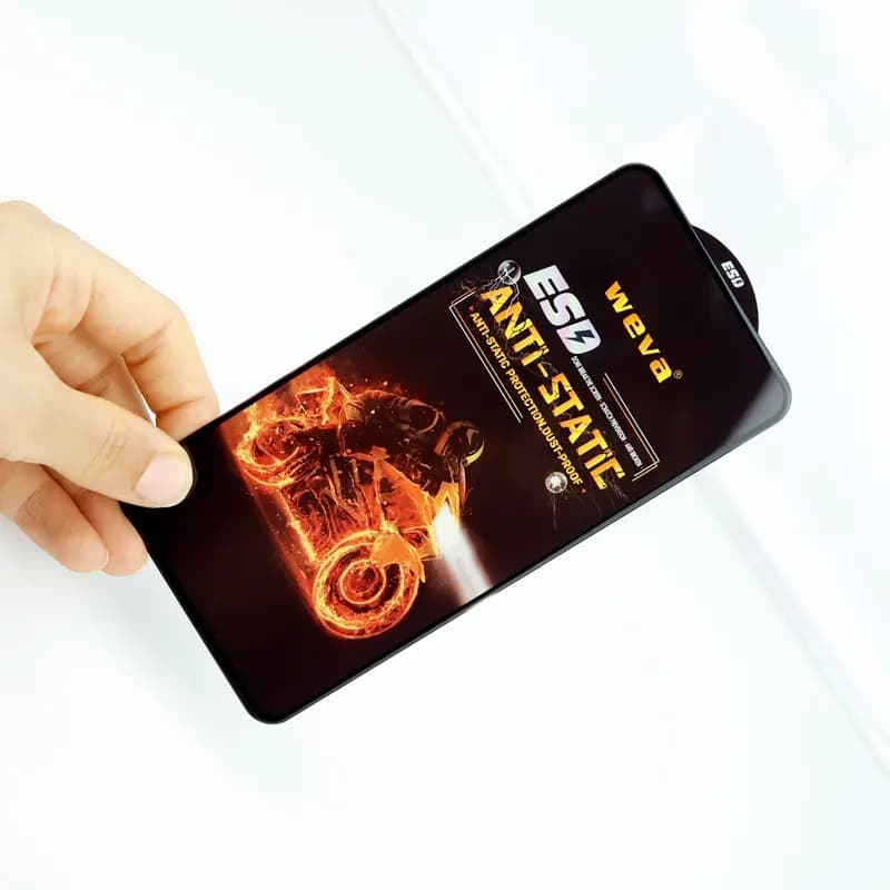 گلس شیشه ای ESD مدل آنتی استاتیک گوشی شیائومی پوکو POCO X3 — تصویر ۲