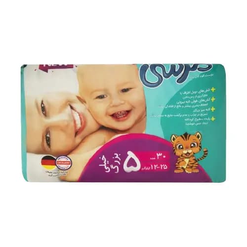 پوشک بچه مرسی (دوبل) سایز 5 بسته 30 عددی – Merci Junior
