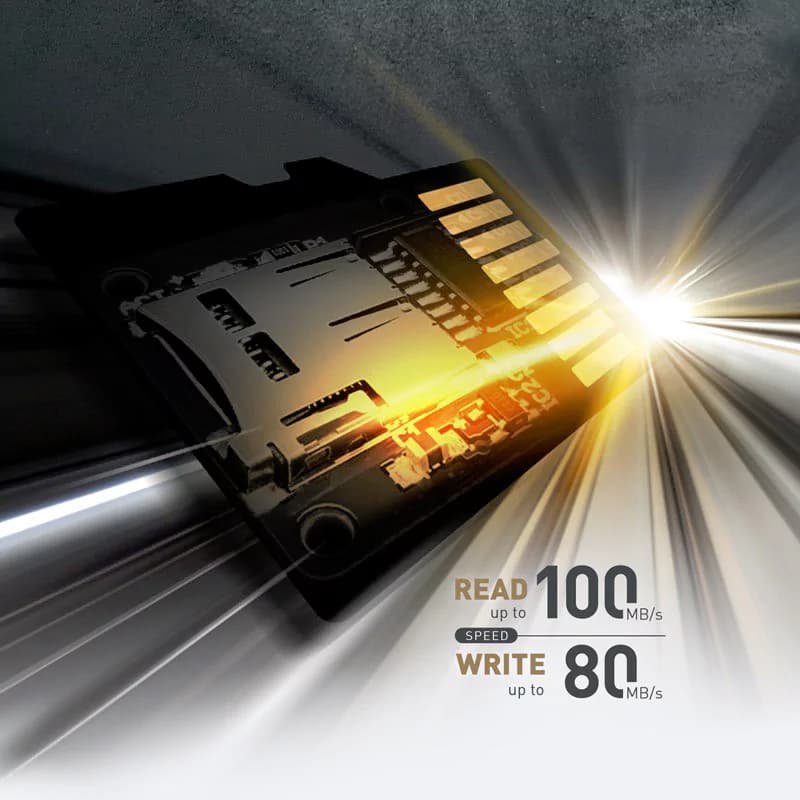 کارت حافظه سیلیکون پاور مدل microSDXC High Endurance UHS-I U3 کلاس 10 استاندارد سرعت 100MBps ظرفیت 64 گیگابایت — تصویر ۴