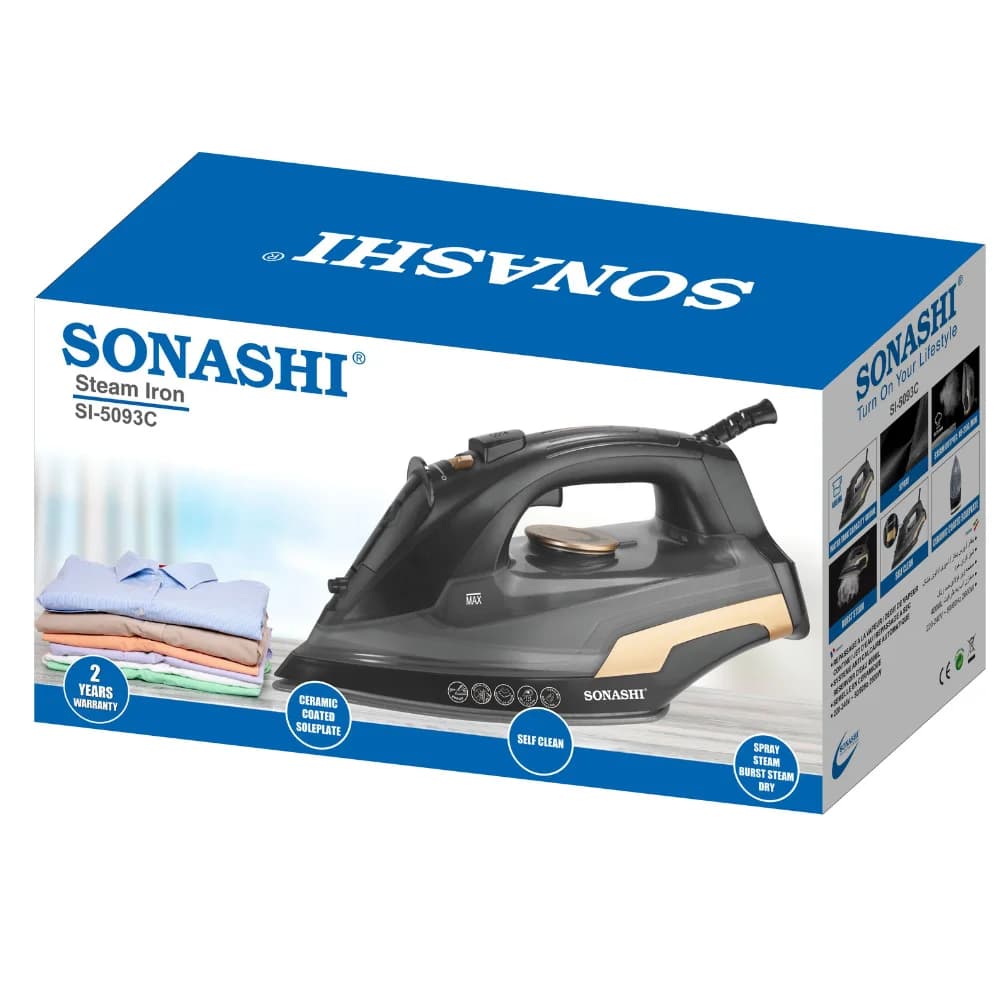 اتو بخار سوناشی مدل SI-5093C (با 18 ماه گارانتی Mi Service) — تصویر ۷