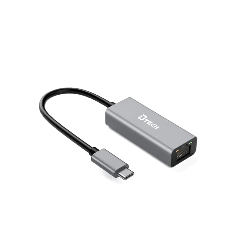 تبدیل D-TECH TYPE-C TO LAN 1000