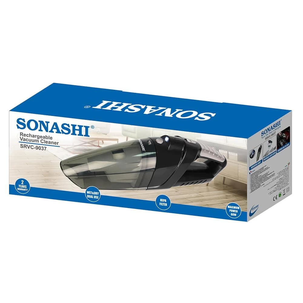 جارو شارژی دستی سوناشی مدل SRVC-9037 (با 18 ماه گارانتی Mi Service) — تصویر ۷