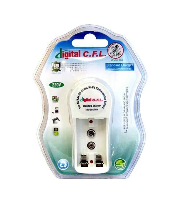 شارژر باطری 2تایی CFL 704