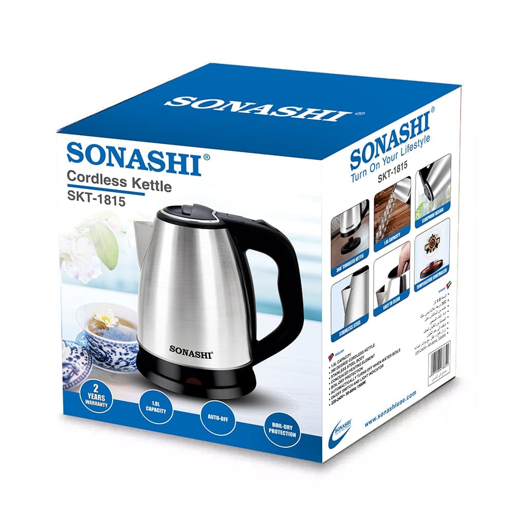 کتری برقی سوناشی مدل SKT-1815 (با 18 ماه گارانتی Mi Service) — تصویر ۶