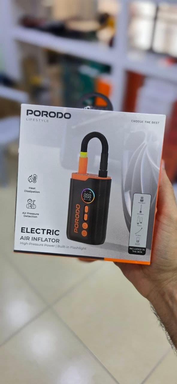 پمپ باد شارژی کوچک پرودو مدل PDLFST181BK با فشار 150 PSI — تصویر ۷