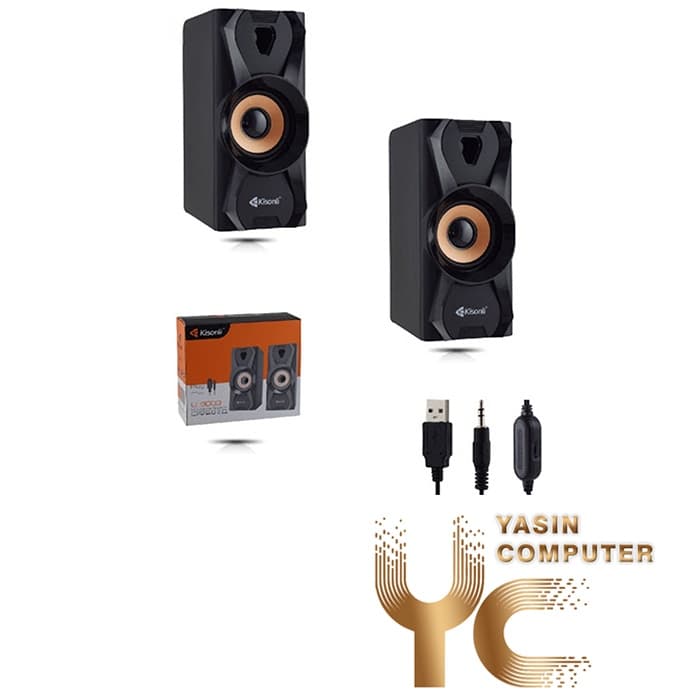 اسپیکر لپ تاپی USB KISONLI 9003 — تصویر ۲
