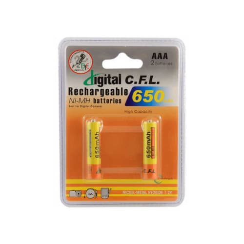 باطری نیم قلم شارژی CFL 650