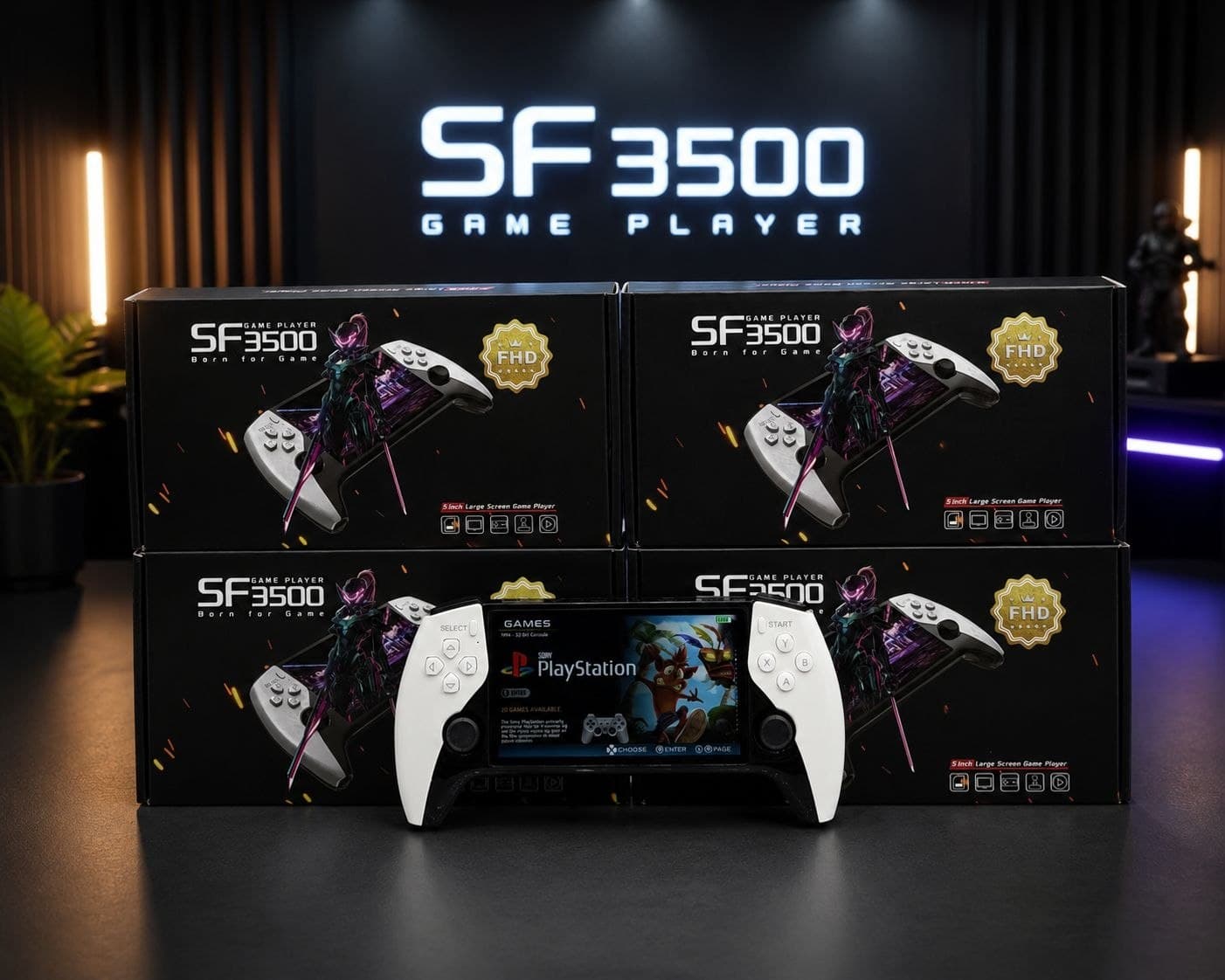 کنسول بازی دستی SF3500 نسخه بدون دسته — تصویر ۲