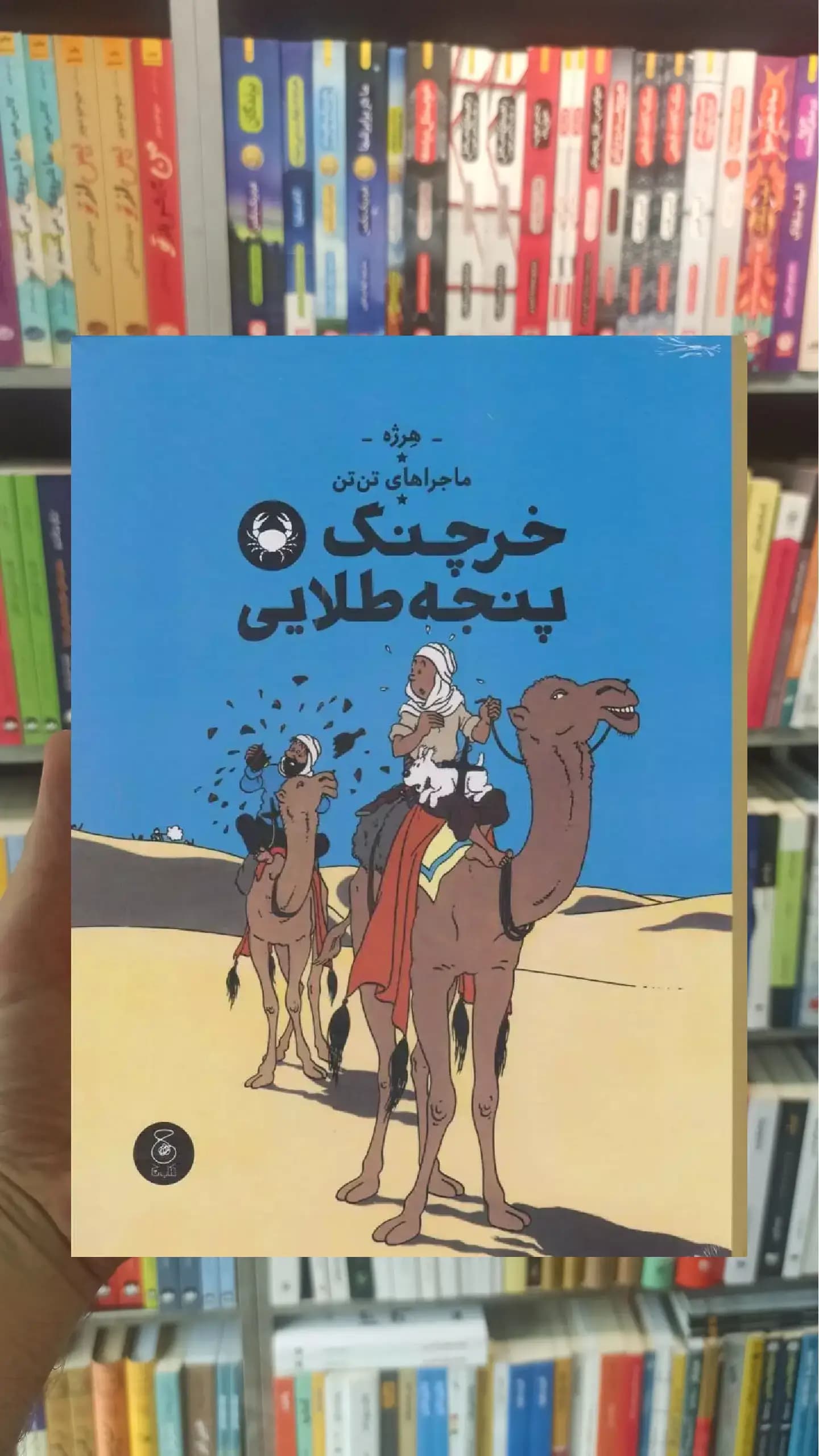 خرچنگ پنجه طلایی چشمه
