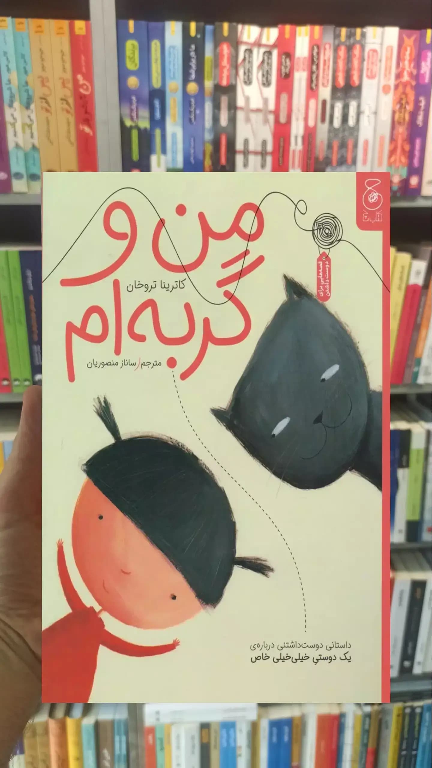 من و گربه ام چشمه