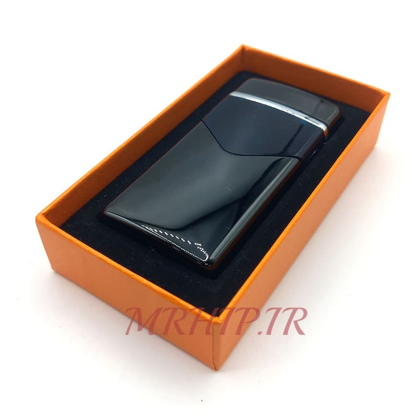 فندک الکتریکی شارژی مدل پلاسما رنگ مشکی کد a140009