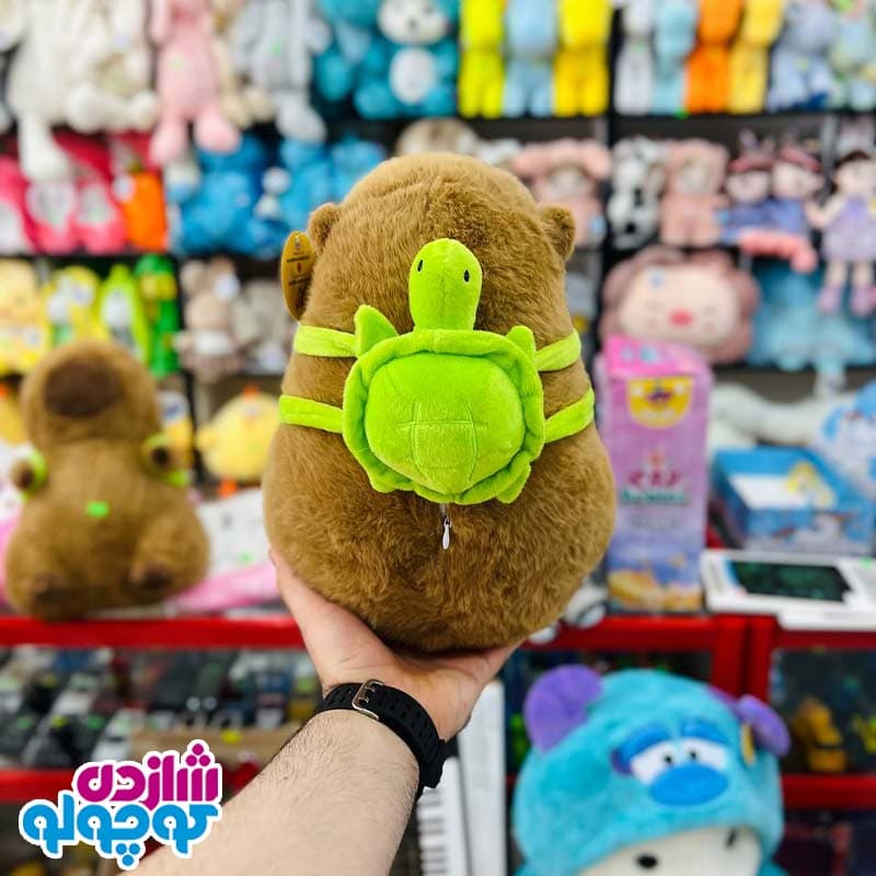 عروسک کاپی بارا کیف دار اورجینال — تصویر ۷