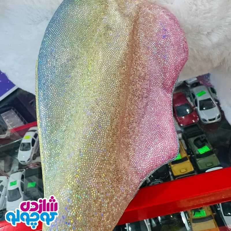 عروسک یونیکورن هولوگرامی اورجینال — تصویر ۴