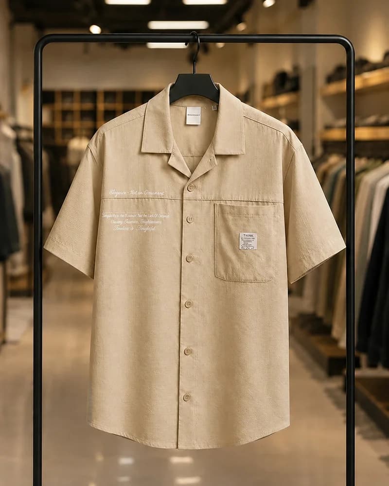 پیراهن 040903 BALENCIAGA نسکافه‌ای