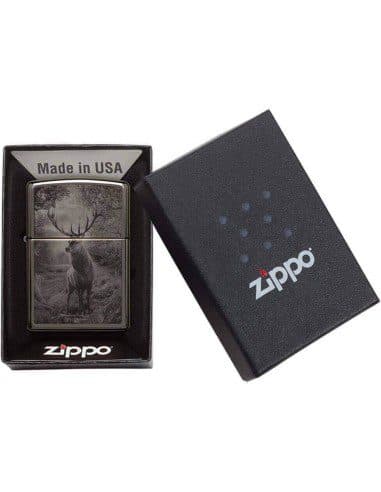 فندک زیپو آرمور کیس Zippo 49059 (Deer Design) — تصویر ۴
