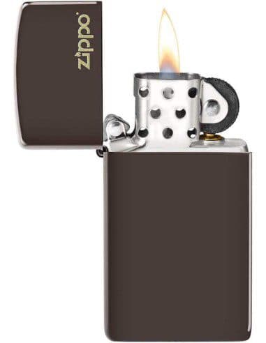 فندک زیپو اسلیم Zippo 49266ZL (Slime Brown Zippo Log) — تصویر ۳