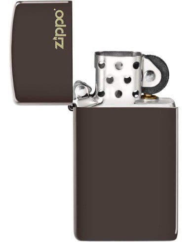 فندک زیپو اسلیم Zippo 49266ZL (Slime Brown Zippo Log) — تصویر ۵