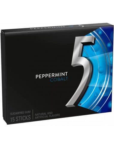 آدامس فایو نعنا کوبالت 15عددی اصل Five Peppermint Cobalt — تصویر ۳