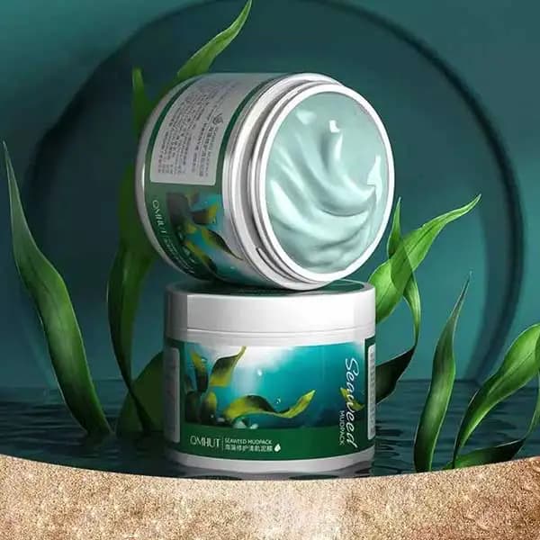 ماسک کاسه ای جلبک دریایی seaweed ترمیم کننده جای جوش ها — تصویر ۳
