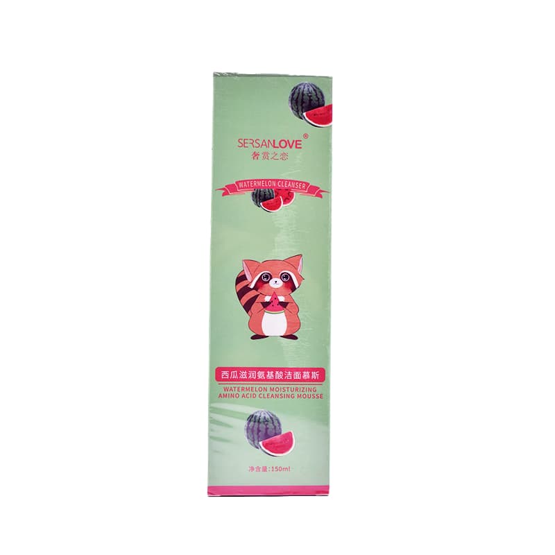 فوم شستشو صورت براش دار سیلیکونی Sersanlove peach cleansing foam حجم ۱۵۰ گرم — تصویر ۷