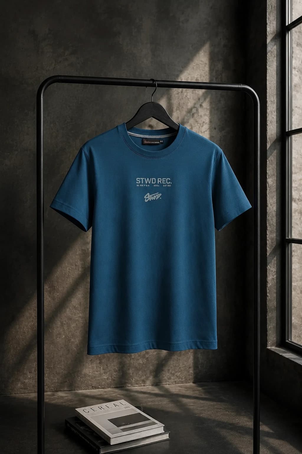 تیشرت 171022 DENIM آبی نفتی