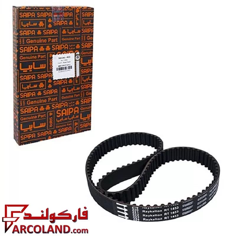 تسمه تایم سایپا یدک مدل 107 دندانه مناسب تیبا