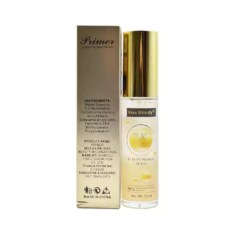 پرایمر طلا 24K کیس بیوتی KISS Beauty — تصویر ۳