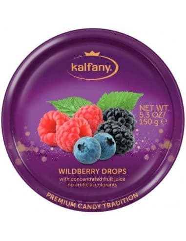آبنبات کالفانی با طعم وایلد بری 150 گرمی Kalfany Wildberry Candies