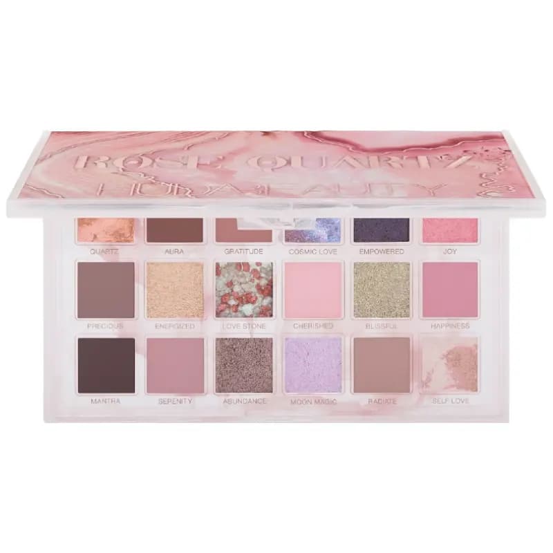 سایه هدی بیوتی رز کوارتز huda beauty rose quartz